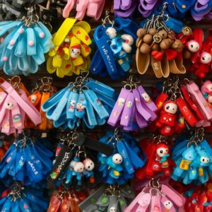 Cartoon Silicone Key Holders