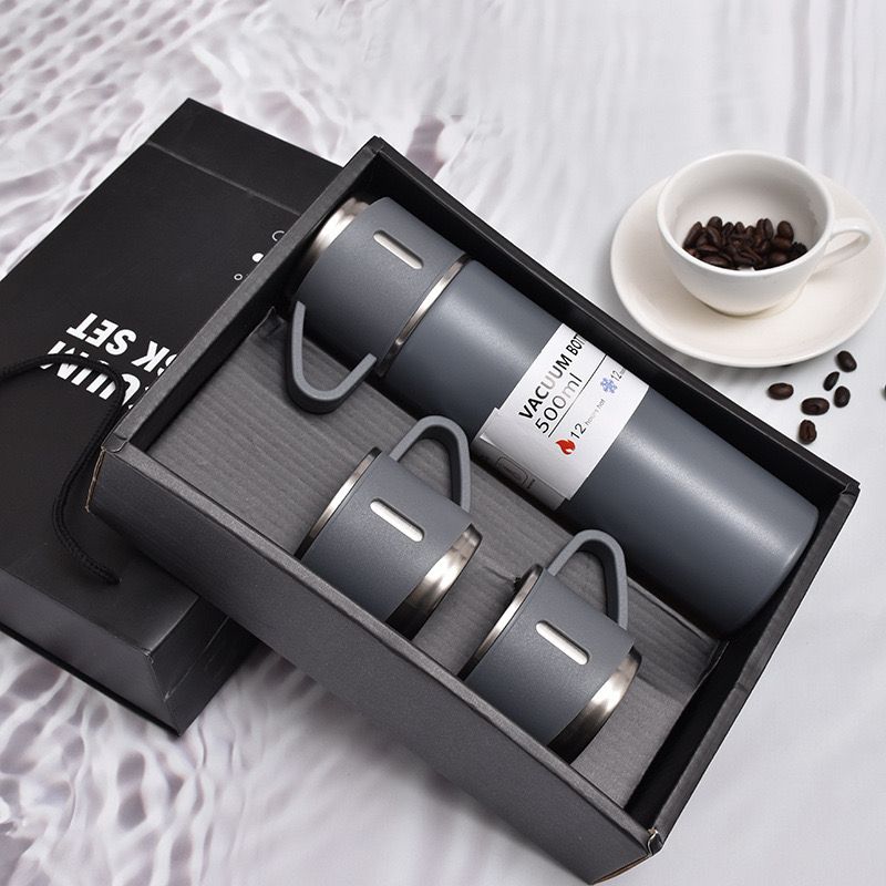 Stainless Steel Thermos Gift Set - Overline Global Sourcing